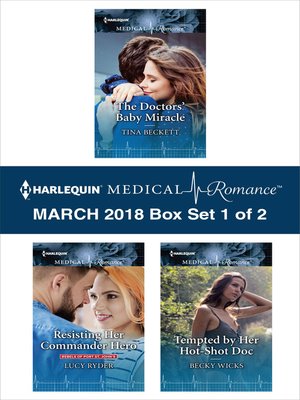 cover image of Harlequin Medical Romance March 2018--Box Set 1 of 2